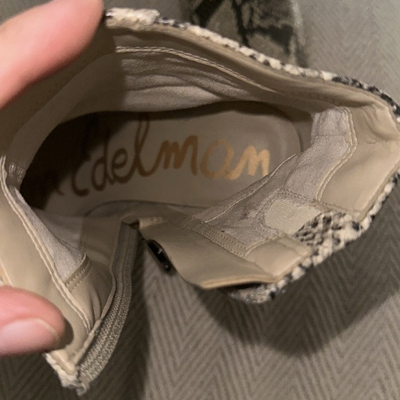 Sam Edelman faux snake skin booties - Picture 10 of 10